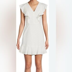 Bcbg Flutter Sleeve Dress size xs